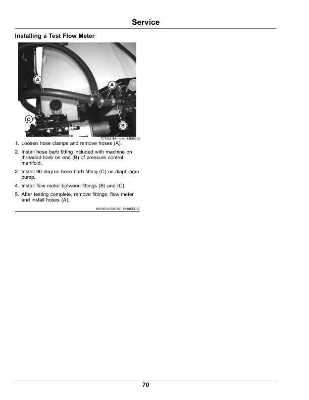 John Deere HD200 SelectSpray Sprayer Attachment for ProGator Operator's Manual (OMUC20923) - Image 2