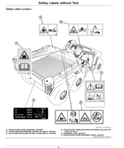 Alternative view of John Deere TH Gator 6X4 Utility Vehicles (Kawasaki FH601 Gas Engine) Operator's Manual (OMUC21270)