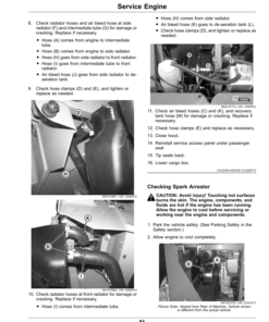 Alternative view of John Deere M-Gator A1 Utility Vehicles Operator's Manual (OMUC21273)