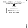John Deere 7500A, 8000A E-Cut Hybrid Fairway Mowers (065001-070000) Operator's Manual (OMUC21596)
