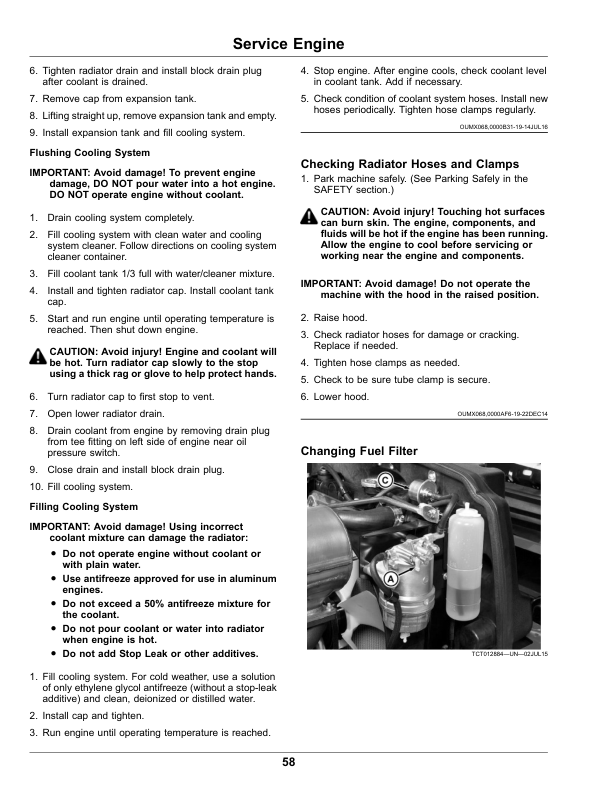 John Deere 9009A TerrainCut Rough Mower (045001-050000) (Export Edition) Operator's Manual (OMUC21750) - Image 2