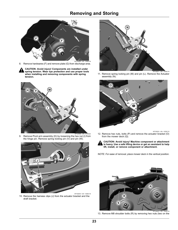 John Deere Electric MulchControl from Seat Kit for 42 Inch, 48 Inch, 54 Inch Accel Deep Mower Decks (North American) Operator's Manual (OMUC22012) - Image 2