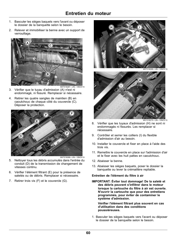 John Deere XUV590M, XUV590M S4 Gator Utility Vehicles (Serial No. 030001-) (Export Edition) Operator's Manual (OMUC22064) - Image 3