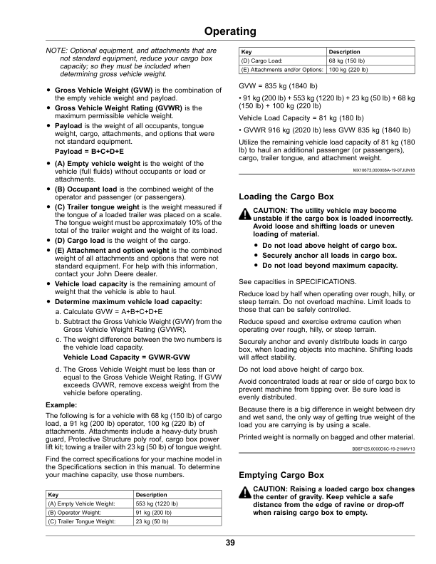 John Deere RSX860E, RSX860M Gator Utility Vehicles Operator's Manual (OMUC22065) - Image 3