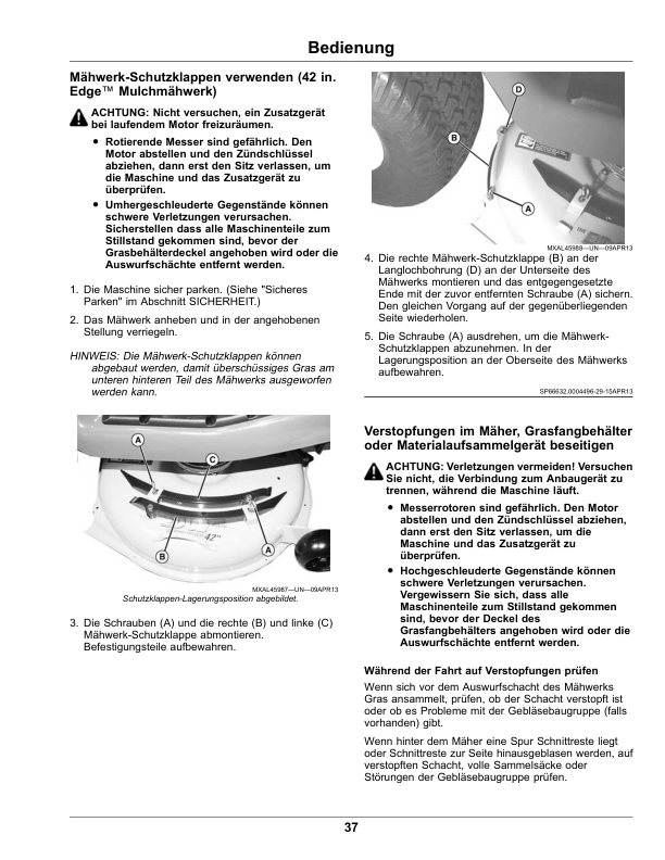 John Deere Select Series Tractors X350, X354, X370, X380 (Export Edition) Operator's Manual (OMUC22097) - Image 2