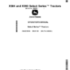 John Deere X584, X590 Select Series Tractors (Export Edition) Operator's Manual (OMUC22099)
