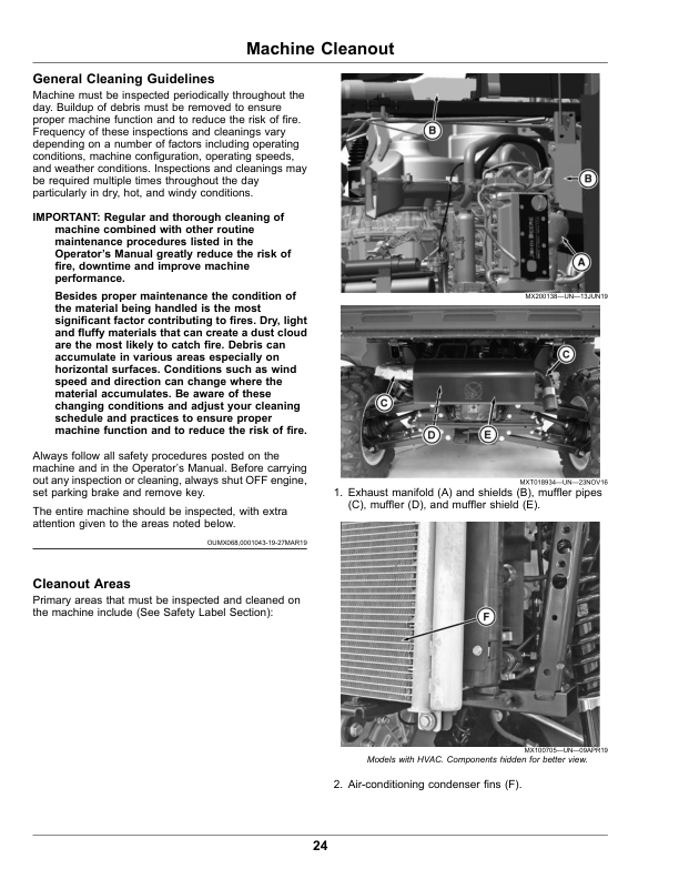John Deere XUV835E, XUV835M, XUV835R Gator Utility Vehicles (California Edition) Operator's Manual (OMUC22254) - Image 2