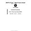 John Deere Z997R ZTrak Max-Frame Mowers Yanmar (3TNV88C) Diesel Engine Operator's Manual (OMUC22368)