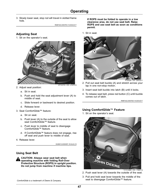 John Deere Z997R Diesel Ztrak (070001-) Operator's Manual (OMUC22394E) - Image 3
