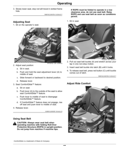 Alternative view of John Deere Z997R ZTrak Max-Frame Diesel (070001-) Operator's Manual (OMUC22396)