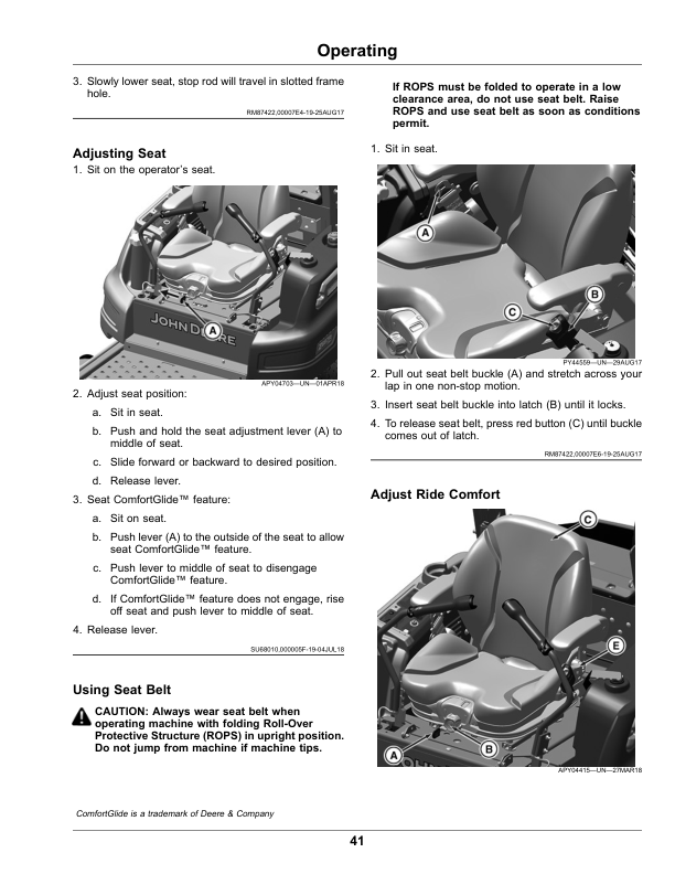 John Deere Z997R ZTrak Max-Frame Diesel (070001-) Operator's Manual (OMUC22396) - Image 2