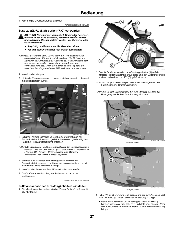 John Deere X117R, X147R, X167R Lawn Tractors (Export Edition)(010001-) Operator's Manual (OMUC22606) - Image 3