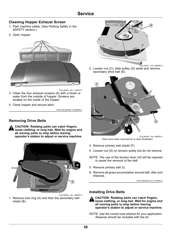 John Deere Z994R Blower (095001-), Rear Hopper (010001-), Dump From Seat, 14 Bushel Operator's Manual (OMUC22772E) - Image 2