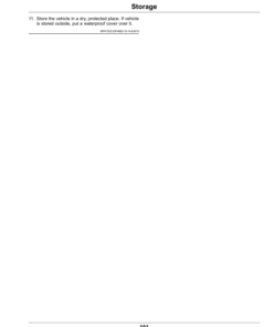 Alternative view of John Deere XUV835E, XUV835M, XUV835R Gator Utility Vehicles Operator's Manual (OMUC22936)