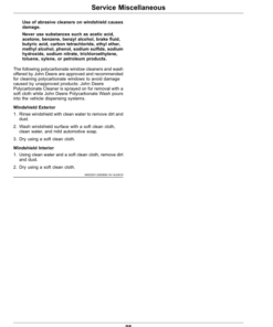 Alternative view of John Deere XUV865E, XUV865M, XUV865R Gator Utility Vehicles (030001-040000) Operator's Manual (OMUC22937)