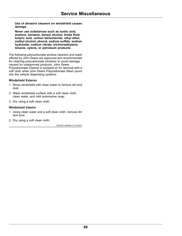 John Deere XUV865E, XUV865M, XUV865R Gator Utility Vehicles (030001-040000) Operator's Manual (OMUC22937) - Image 2