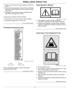 Alternative view of John Deere XUV835M Gator Utility Vehicles (Serial No. 030001-) (Export Edition) Operator's Manual (OMUC22944)