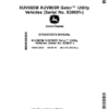 John Deere XUV865M XUV865R Gator Utility Vehicles (Serial No. 030001-) (Export Edition) Operator's Manual (OMUC22945)