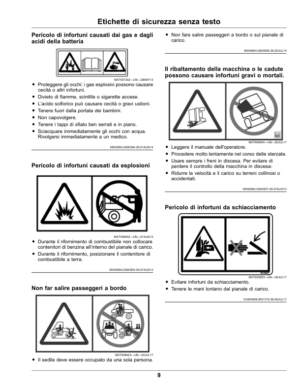 John Deere HPX815E Gator Utility Vehicles (Serial No.030001-) (Export Edition) Operator's Manual (OMUC23269) - Image 3
