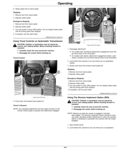Alternative view of John Deere E100, E110, E120, E130, E140, E150, E160, E170, E180 Tractors Operator's Manual (OMUC23650)