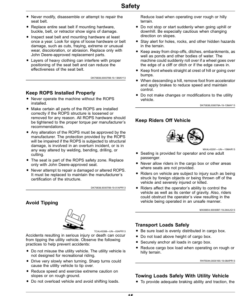 Alternative view of John Deere 2020A/2030A, 2020A/2030A GPS ProGator Utility Vehicle (North American) Operator's Manual (OMUC23665)