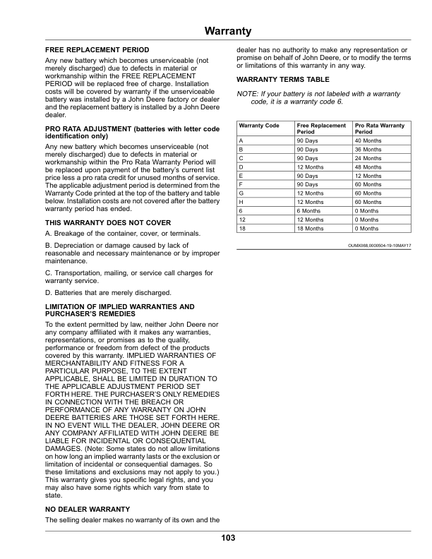 John Deere XUV855E, XUV855M Gator Utility Vehicles Operator's Manual (OMUC23889) - Image 2