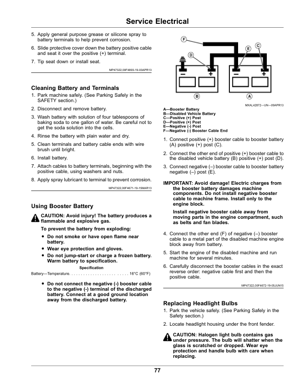 John Deere XUV855E, XUV855M Gator Utility Vehicles Operator's Manual (OMUC23889) - Image 3