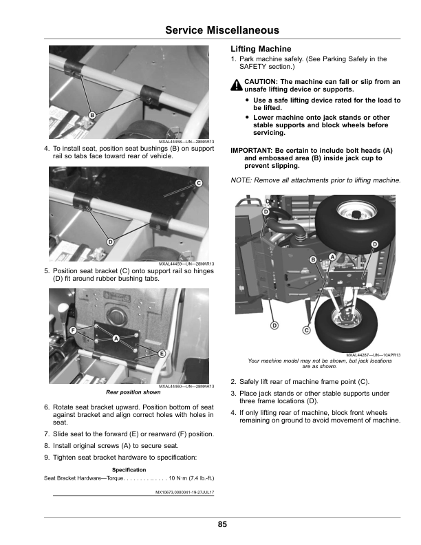 John Deere XUV855M S4 Gator Utility Vehicles Operator's Manual (OMUC23890) - Image 3