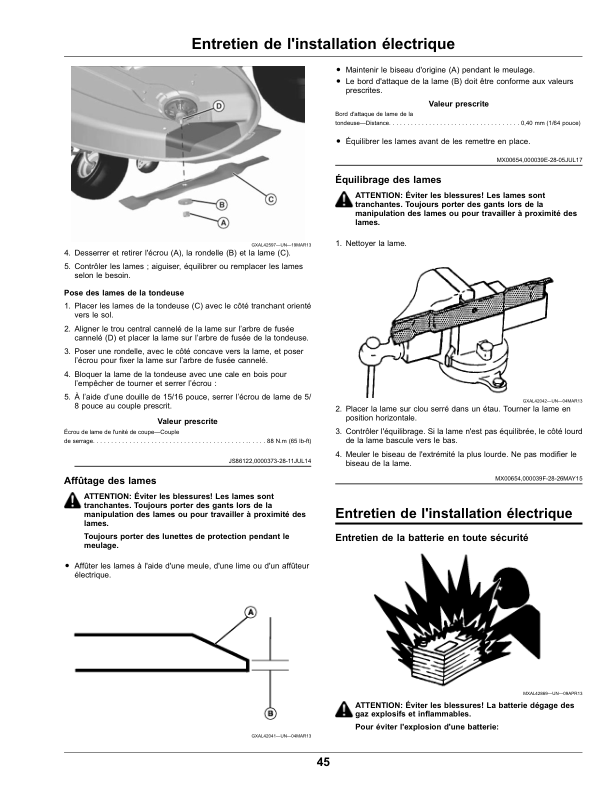 John Deere TractorsX106, X126, X166 (Export Edition) Operator's Manual (OMUC23940) - Image 2