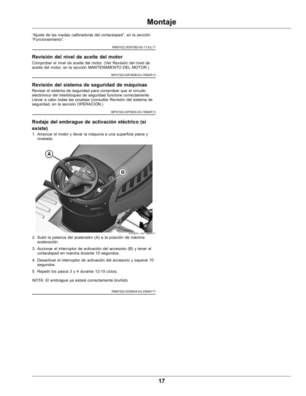 John Deere TractorsX106, X126, X166 (Export Edition) Operator's Manual (OMUC23940) - Image 3