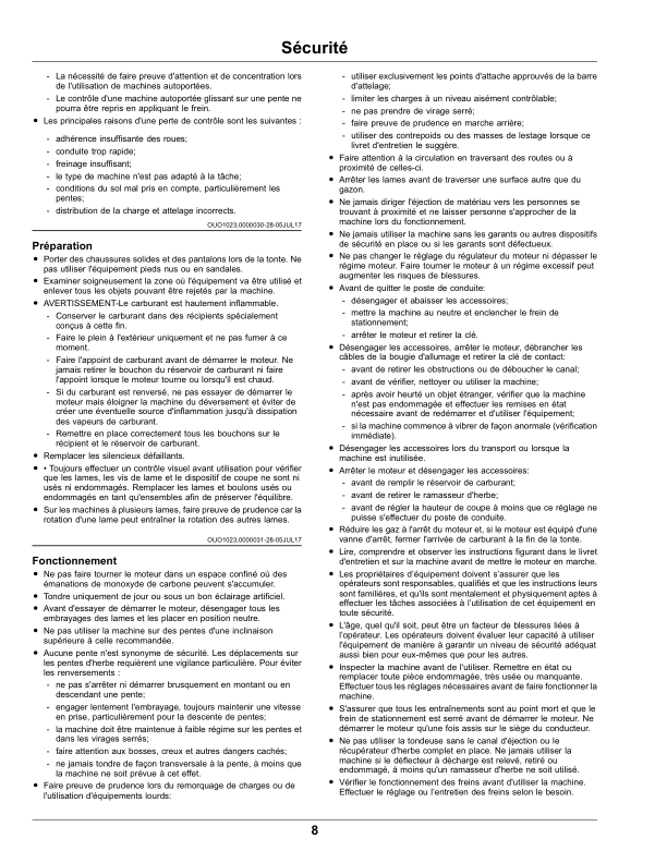 John Deere X116R, X146R, X166R Lawn Tractors (Export Edition) Operator's Manual (OMUC23971) - Image 4