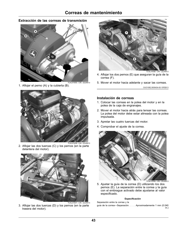 John Deere 180SL, 220SL, 260SL PrecisionCut Walk Greens Mower (North American) Operator's Manual (OMUC24057) - Image 2