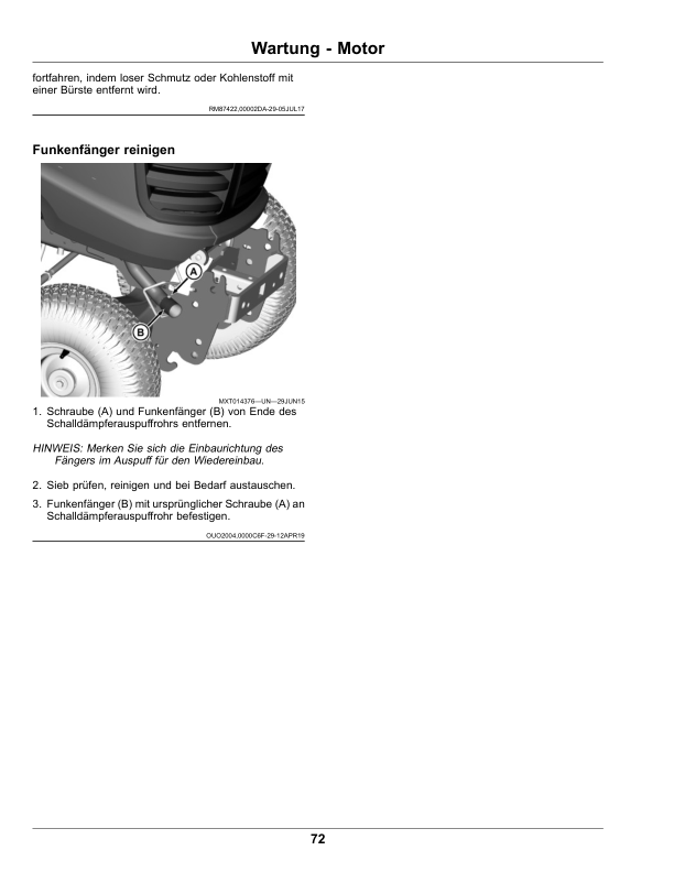 John Deere X940, X948, X949 Lawn, Garden Tractors (080001-090000) (Export Edition) Operator's Manual (OMUC24069) - Image 3