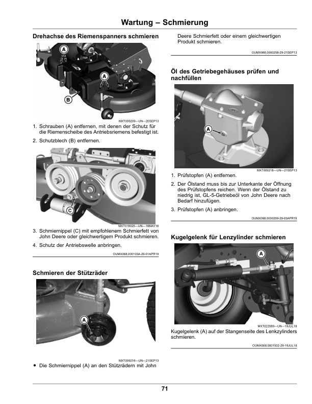 John Deere X950R Tractor (Export Edition) Operator's Manual (OMUC24100) - Image 3