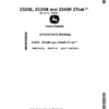 John Deere Z525E, Z535M, Z540R ZTrak (Export Edition) Operator's Manual (OMUC24254)