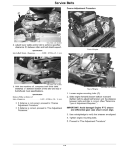 Alternative view of John Deere 180SL, 220SL, 260SL PrecisionCut WalkGreens Mower Operator's Manual (OMUC24565)