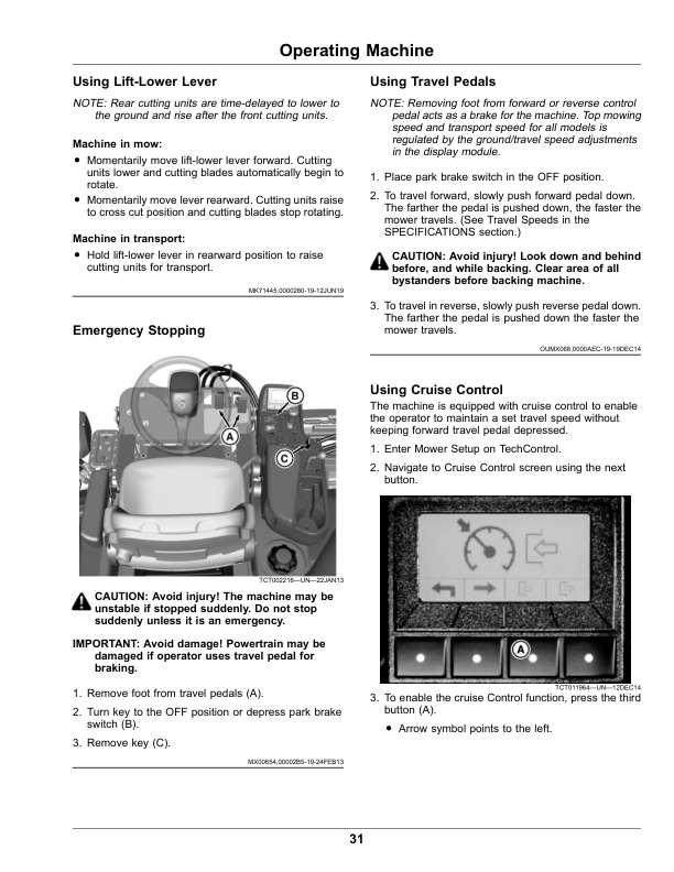 John Deere 6080A, 6500A, 6700A, PrecisionCut (030001-), 6080A, 6500A E-Cut (020001-) Hybrid Fairway Mowers Operator's Manual (OMUC24596) - Image 3