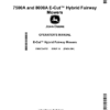 John Deere 7500A, 8000A E-Cut Hybrid Fairway Mowers (070001-090000) (3TNV84T Yanmar Diesel Engine) Operator's Manual (OMUC24705)