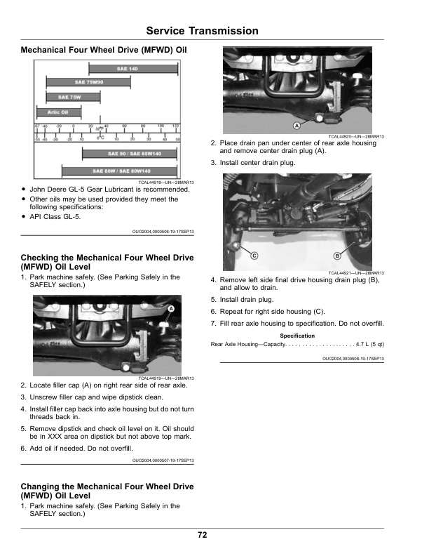 John Deere Wide Area Mower 1600 Series III Turbo (650001-) Operator's Manual (OMUC24763) - Image 3