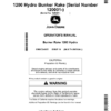 John Deere 1200 Hydro Bunker Rake (Serial Number 120001-) (North American) Operator's Manual (OMUC24823)