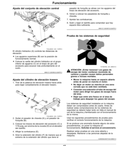 Alternative view of John Deere 1200 Hydro Bunker Rake (Serial Number 120001-) (North American) Operator's Manual (OMUC24823)