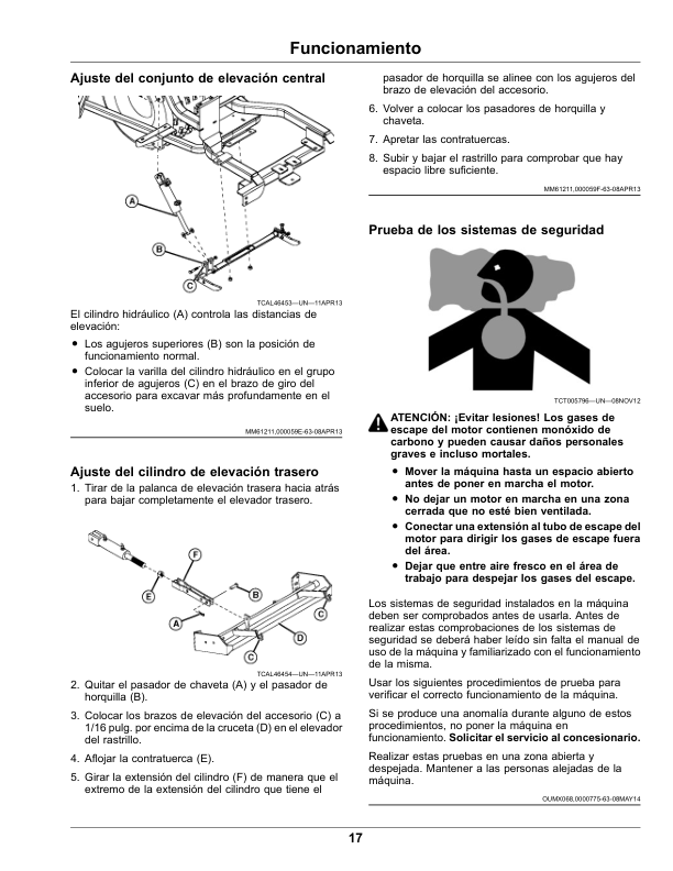 John Deere 1200 Hydro Bunker Rake (Serial Number 120001-) (North American) Operator's Manual (OMUC24823) - Image 2