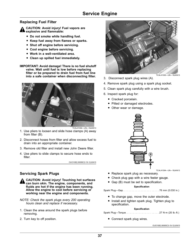 John Deere 800 Aercore Aerator (Serial Number 140001-) (North American) Operator's Manual (OMUC24829) - Image 2