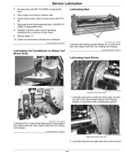 Alternative view of John Deere 180 E-Cut (085001-), 220 E-Cut Hybrid (115001-) Walk Greens Mower Operator's Manual (OMUC24860)