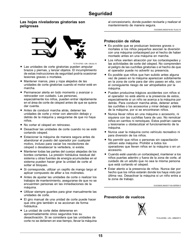 John Deere 7400A TerrainCut Trim, Surrounds Mower(Serial Number 070001-) (Export Edition) Operator's Manual (OMUC25043) - Image 2