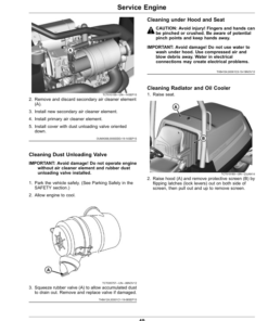 Alternative view of John Deere 7400A TerrainCut Trim, Surrounds Mower (Yanmar 3TNV84T Diesel Engine) (070001-) Operator's Manual (OMUC25047)