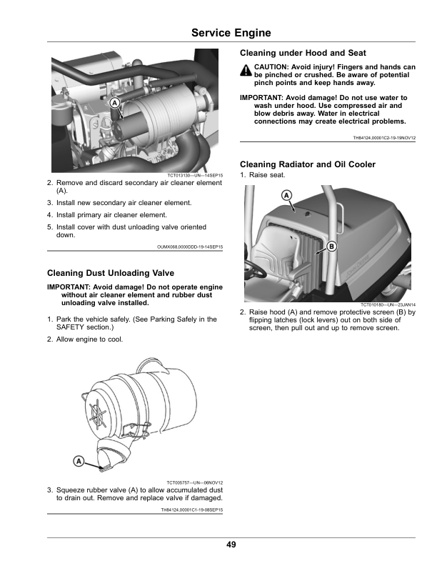 John Deere 7400A TerrainCut Trim, Surrounds Mower (Yanmar 3TNV84T Diesel Engine) (070001-) Operator's Manual (OMUC25047) - Image 2