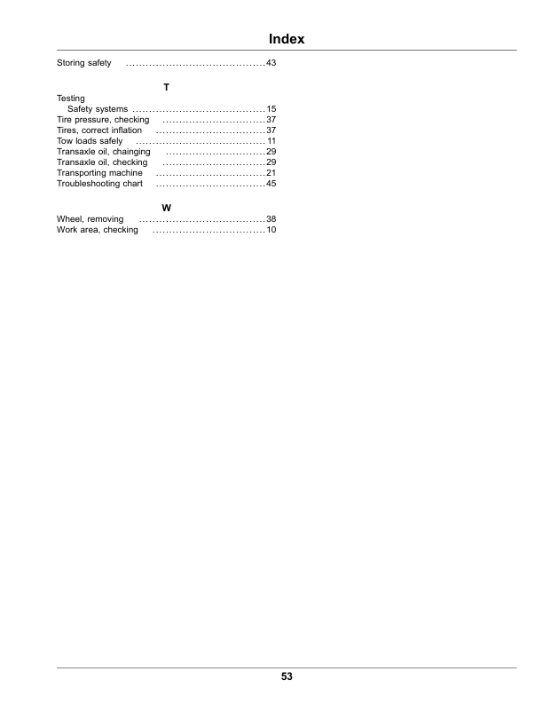 John Deere 1200A Bunker Rake Operator's Manual (OMUC25078) - Image 2