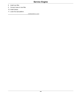 Alternative view of John Deere 1200H Hydro Bunker Rake Operator's Manual (OMUC25079)