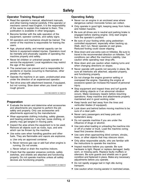 John Deere 800 Aercore Aerator Operator's Manual (OMUC25080) - Image 2